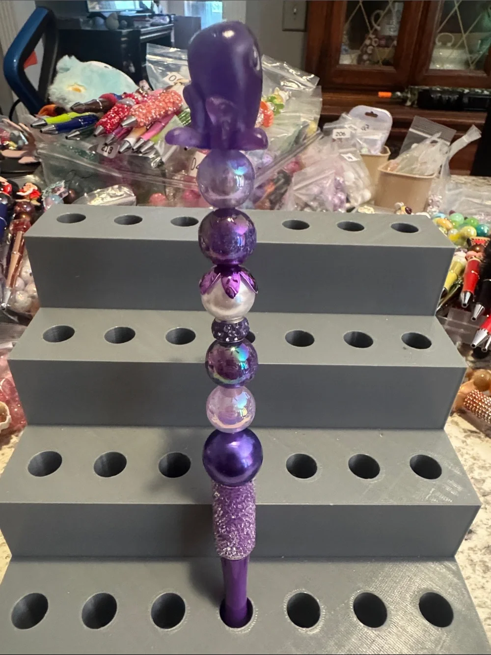 NWOT Disney Doorables Stretch Beaded Pen Handmade by Me